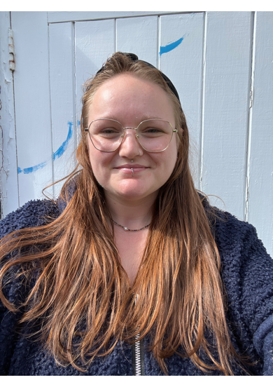 Georgia, Music Therapist, smiling